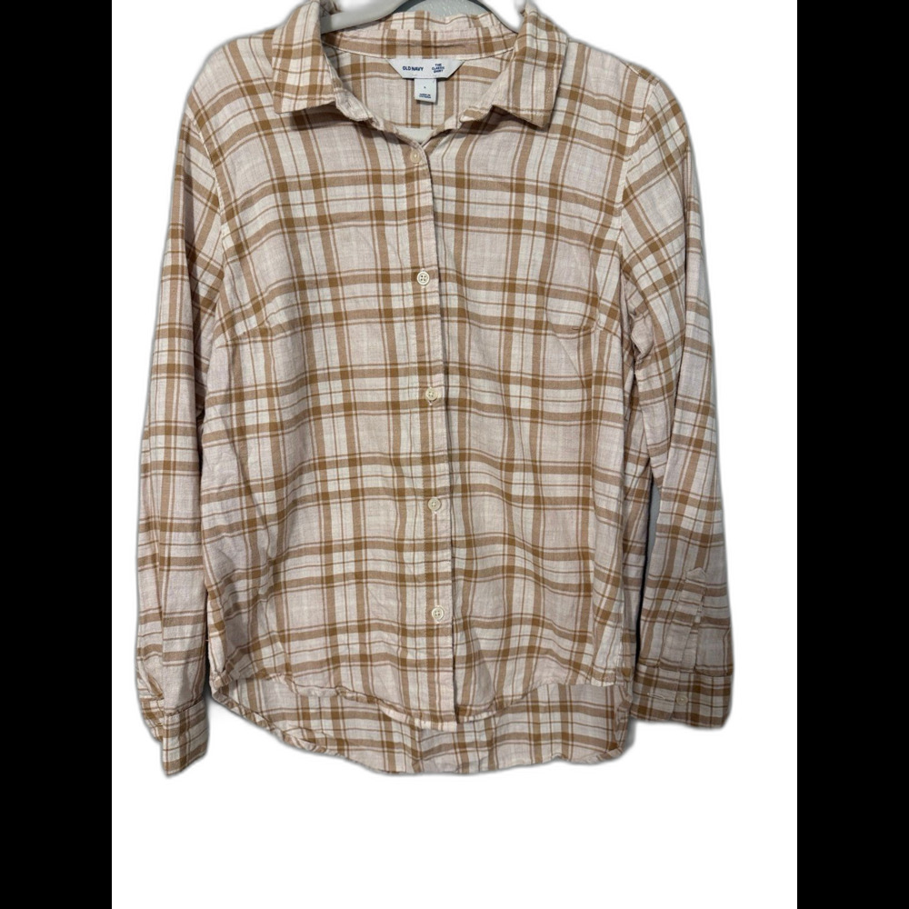 Old Navy Plaid Button Down